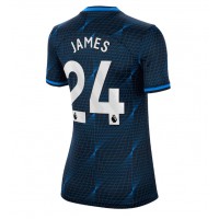 Echipament fotbal Chelsea Reece James #24 Tricou Deplasare 2023-24 pentru femei maneca scurta
